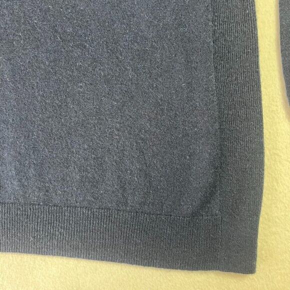 VINCE Sweater Womens M Blue Cashmere Linen Blend Crew Pullover Lightweight - Picture 12 of 12